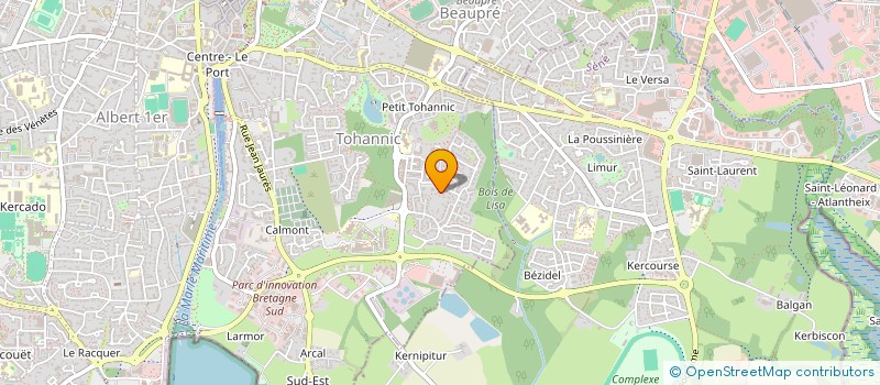 localisation de l'entreprise UN AIR DE DANSE à VANNES