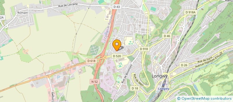 localisation de l'entreprise UN AIR DE ZEN à LONGWY