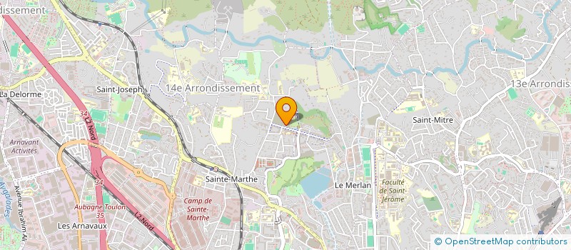 localisation de l'entreprise UN AIR NEUF à MARSEILLE 14EME