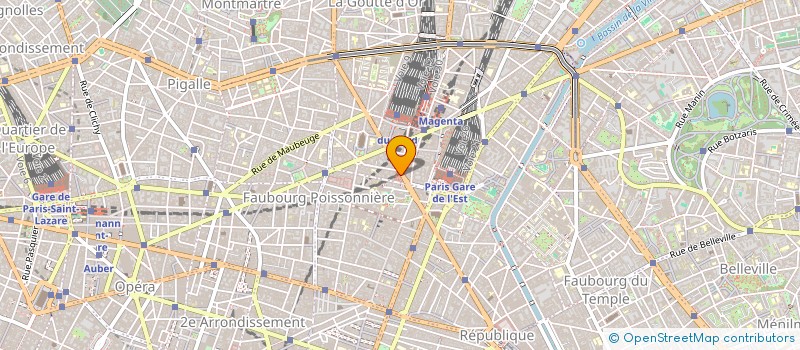 localisation de l'entreprise UN AMOUR DE FLEUR  PARIS