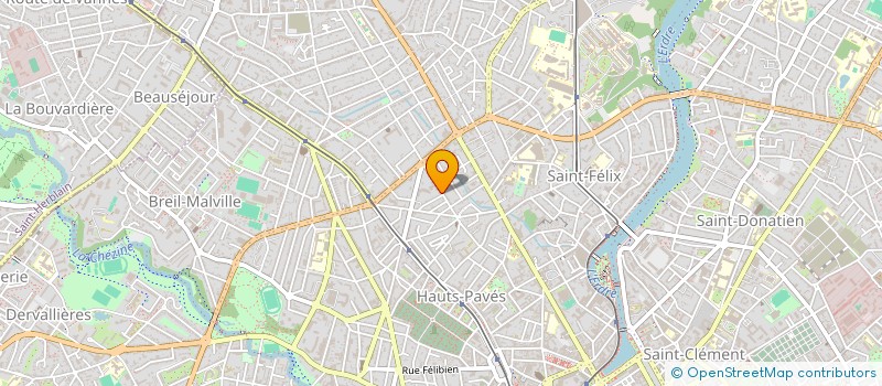 localisation de l'entreprise UN AMOUR DE MAISON à NANTES
