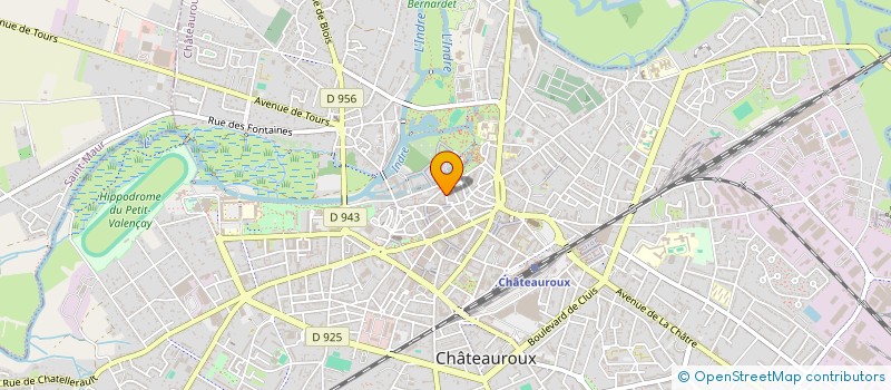 localisation de l'entreprise UN ANC COMBATTANTS CHATEAUROUX à CHATEAUROUX