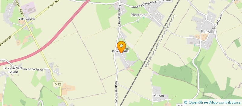 localisation de l'entreprise UN APPART A ROUEN  PIERREVAL