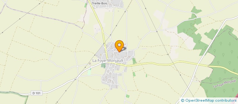 localisation de l'entreprise UN ARBRE UN JARDIN  EPANNES