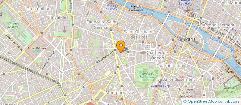 localisation de l'entreprise UN ARCHITECTES FRANC SYND  PARIS