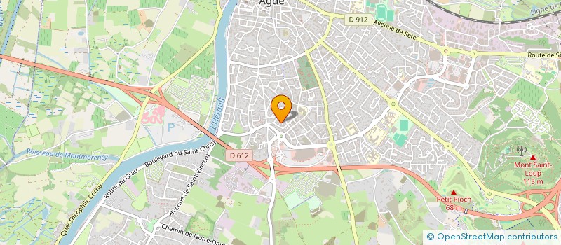 localisation de l'entreprise UN AS 2L à AGDE
