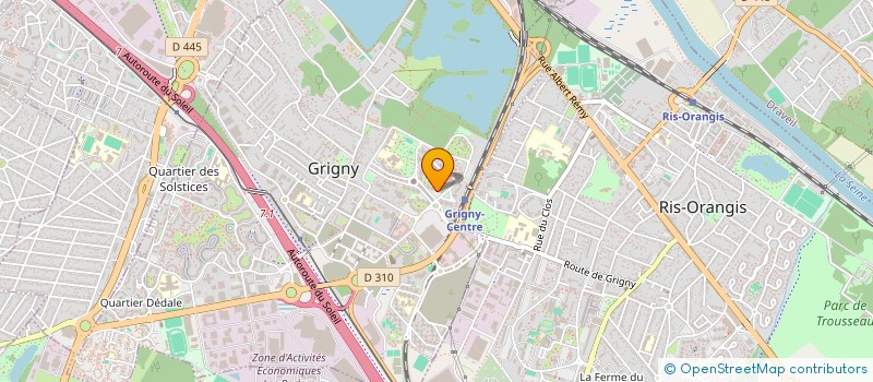 localisation de l'entreprise UN AUTRE AVENIR à GRIGNY
