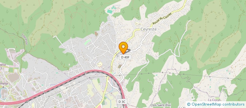 localisation de l'entreprise UN AUTRE GOUT à CEYRESTE