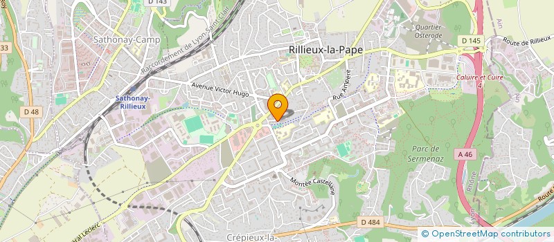 localisation de l'entreprise UN AUTRE JARDIN  RILLIEUX LA PAPE