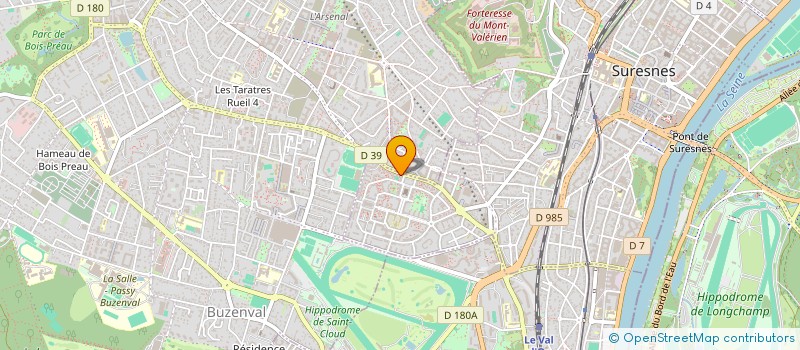 localisation de l'entreprise UN AUTRE JEU à SURESNES
