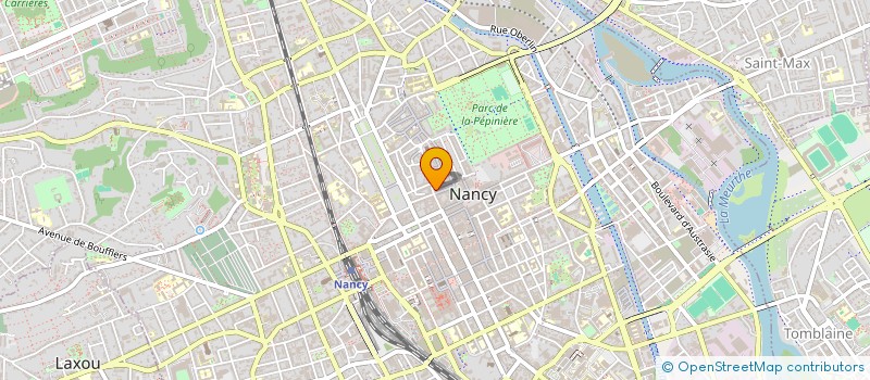 localisation de l'entreprise UN AUTRE JOUR  NANCY