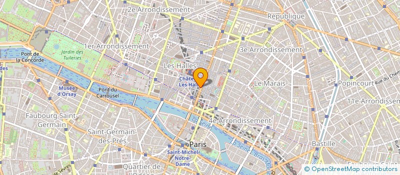 localisation de l'entreprise UN AUTRE MONDE à PARIS