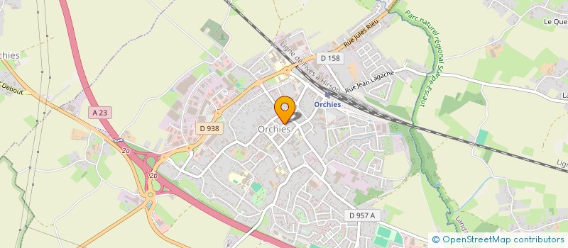 localisation de l'entreprise UN AUTRE MONDE à ORCHIES
