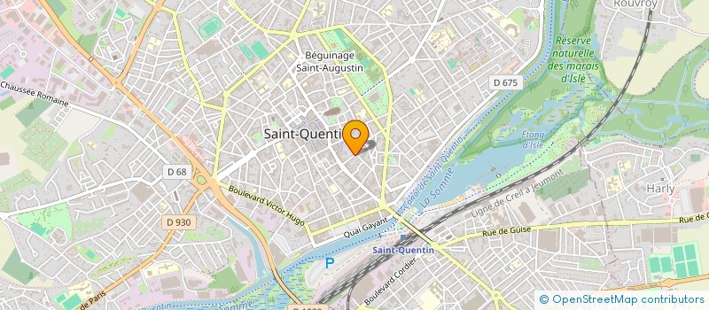 localisation de l'entreprise UN AUTRE REGARD à SAINT-QUENTIN