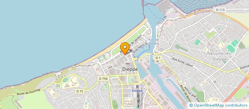 localisation de l'entreprise UN AUTRE REGARD à DIEPPE