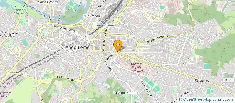 localisation de l'entreprise UN AUTRE REGARD à ANGOULEME