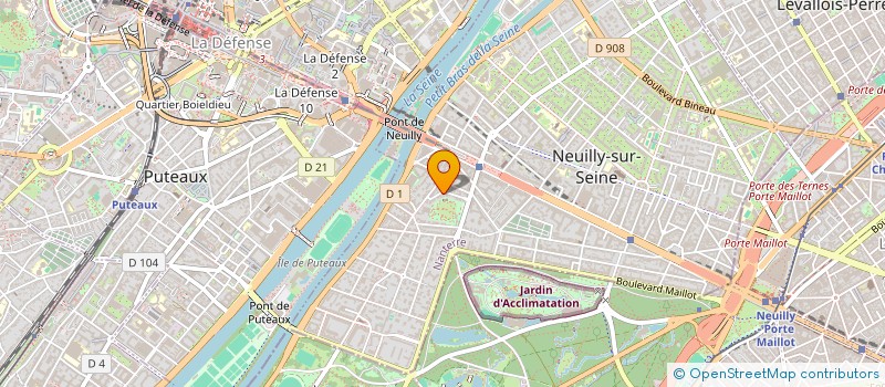 localisation de l'entreprise UN AUTRE REGARD à NEUILLY-SUR-SEINE
