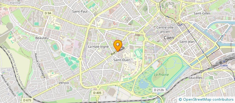 localisation de l'entreprise UN AUTRE REGARD SUR L'ENFANT  CAEN