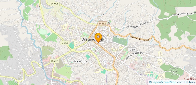 localisation de l'entreprise UN AUTRE TEMPS  DRAGUIGNAN