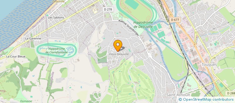 localisation de l'entreprise UN AVENIR POUR LES ENFANTS DU MONDE à DEAUVILLE
