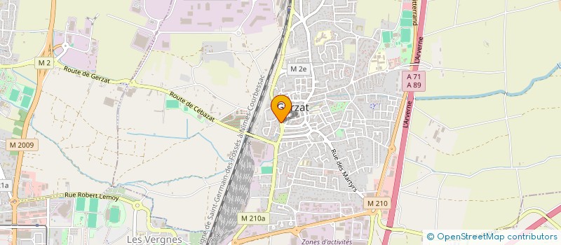 localisation de l'entreprise UN BALCON POUR TROIS à SAINT-BEAUZIRE