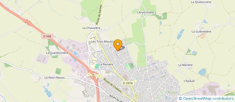 localisation de l'entreprise UN BATEAU ET LES COPAINS  AIZENAY