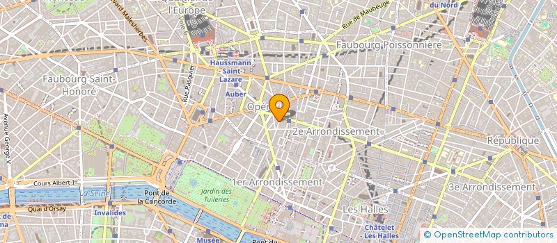 localisation de l'entreprise UN BON VIN  PARIS