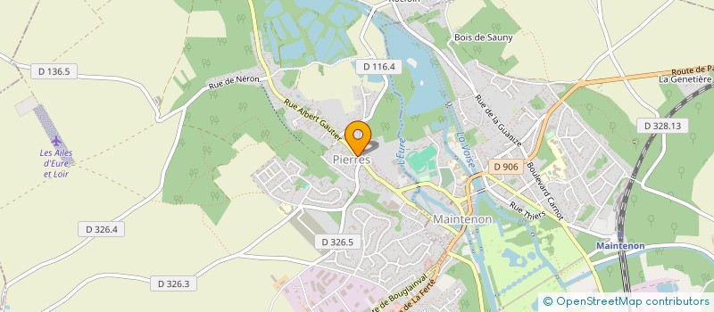 localisation de l'entreprise UN BRIN DE CAMPAGNE à PIERRES