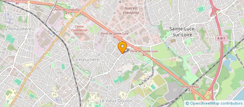 localisation de l'entreprise UN BRIN DE CAMPAGNE EN VILLE ECOPATURAGE URBAIN à NANTES