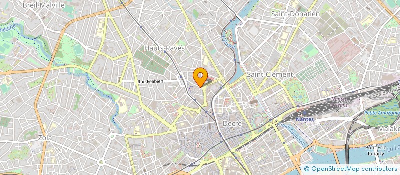 localisation de l'entreprise UN BRIN DE CAUSETTE à NANTES