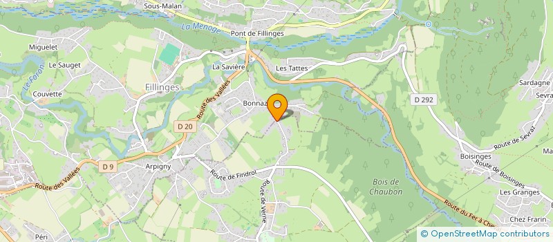 localisation de l'entreprise UN BRIN ECOL'O  MARCELLAZ