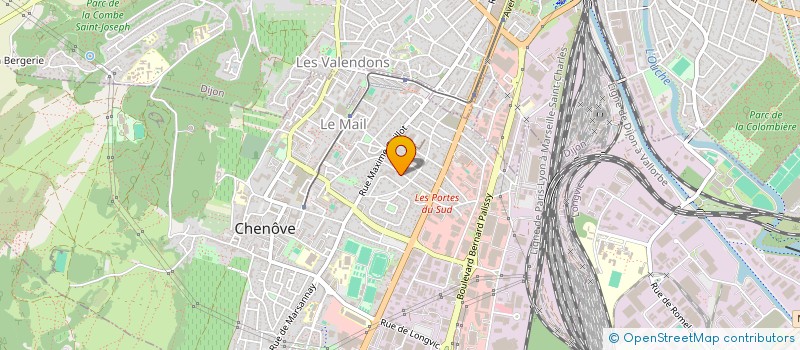 localisation de l'entreprise UN BRIN GRAPHIK à CHENOVE