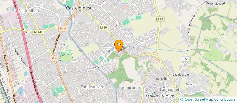 localisation de l'entreprise UN BURGER DANS LA CUISINE  FONBEAUZARD