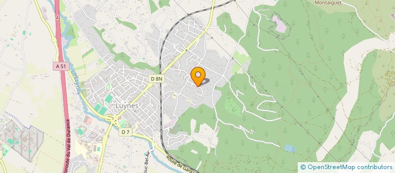 localisation de l'entreprise UN CAHIER, UN AVENIR  AIX-EN-PROVENCE