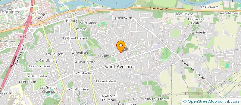 localisation de l'entreprise UN CANTOU POUR PHILOU  SAINT-AVERTIN