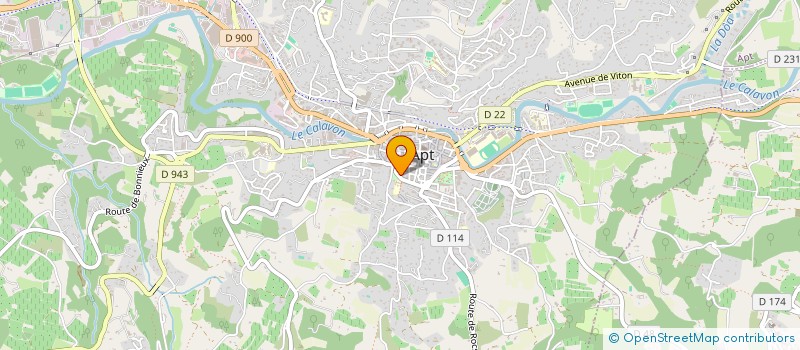localisation de l'entreprise UN CARTABLE POUR LE DESERT à APT
