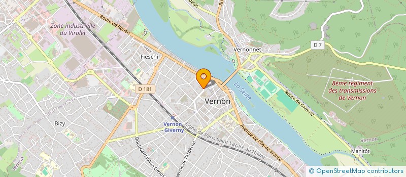 localisation de l'entreprise UN CERTAIN REGARD à VERNON