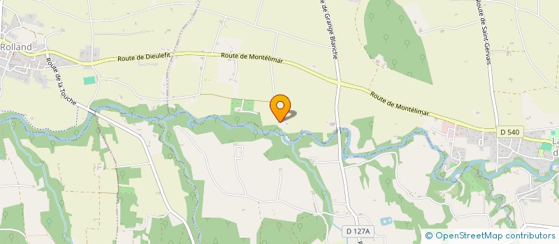 localisation de l'entreprise UN CHAT DANS L'AIGUILLE CREATION à LA BEGUDE-DE-MAZENC