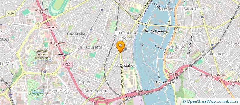 localisation de l'entreprise UN CHATEAU EN ESPAGNE à TOULOUSE