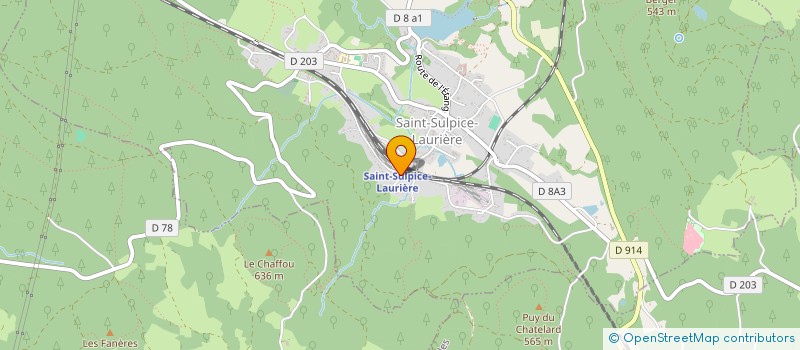 localisation de l'entreprise UN CHEMIN PLUS SIMPLE  SAINT-SULPICE-LAURIERE