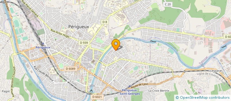 localisation de l'entreprise UN CHEMIN VERS SOI  PERIGUEUX