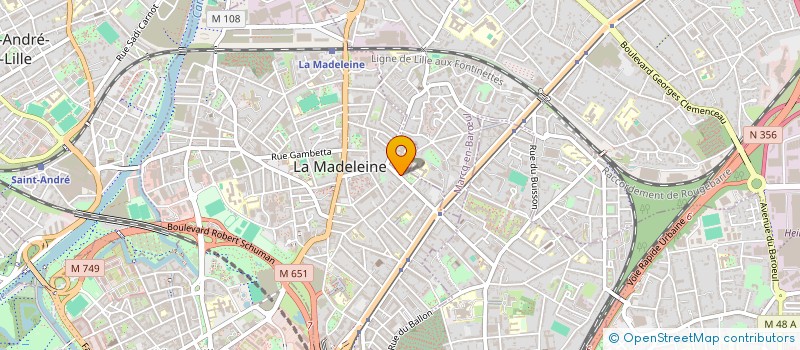 localisation de l'entreprise UN CHEMIN VERS SOI à LA MADELEINE
