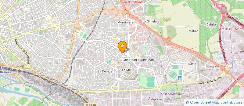 localisation de l'entreprise UN.CHEVAL.MA-DI  BEZIERS