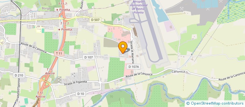 localisation de l'entreprise UN CHIEN POUR TOUS à LUCCIANA