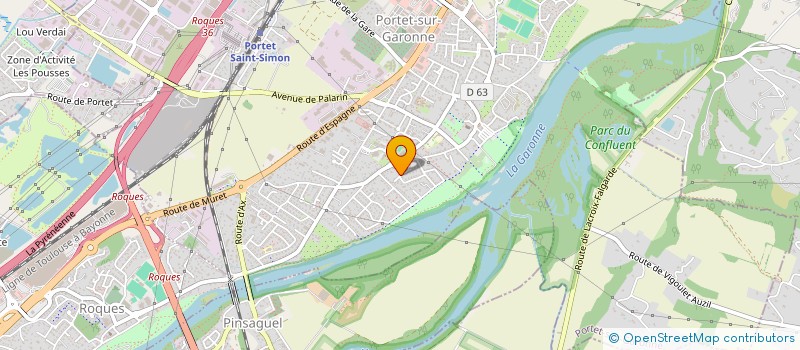 localisation de l'entreprise UN COCON VERT à PORTET-SUR-GARONNE