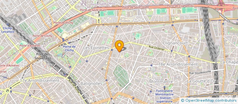 localisation de l'entreprise UN COEUR CHAUD  PARIS