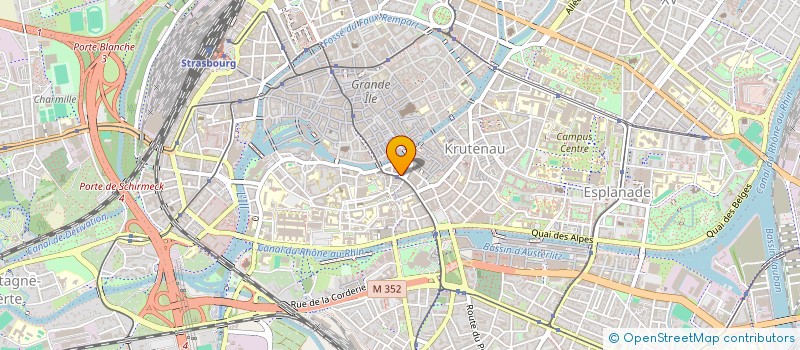 localisation de l'entreprise UN COEUR POUR STRASBOURG à STRASBOURG