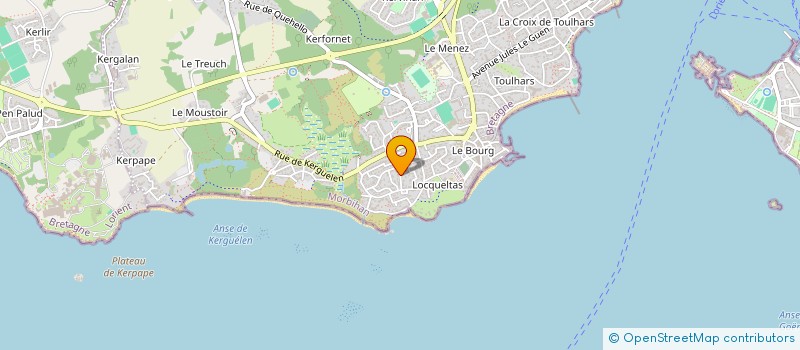 localisation de l'entreprise UN COIN CHEZ SOI  LARMOR-PLAGE