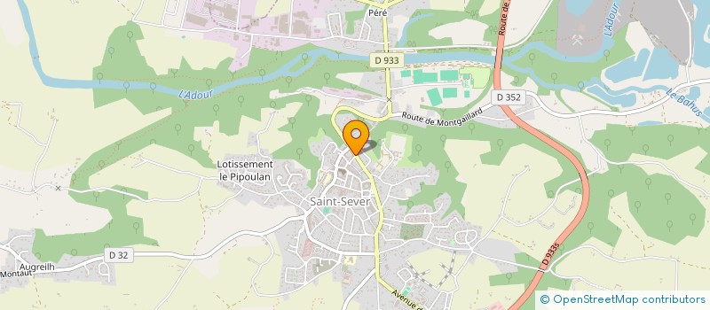 localisation de l'entreprise UN COIN DE DOUCEUR à SAINT-SEVER