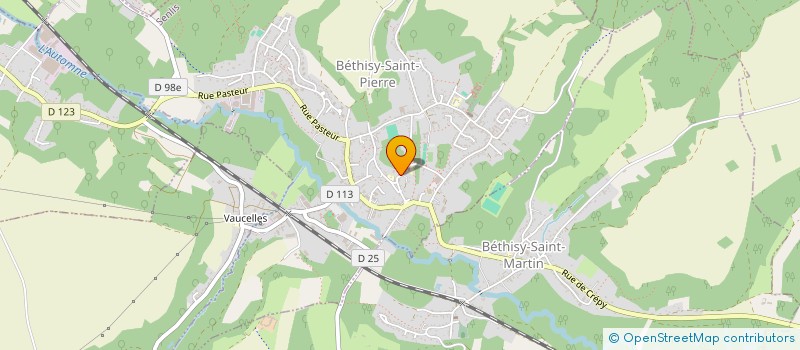 localisation de l'entreprise UN COIN DE PARADIS  BETHISY-SAINT-PIERRE